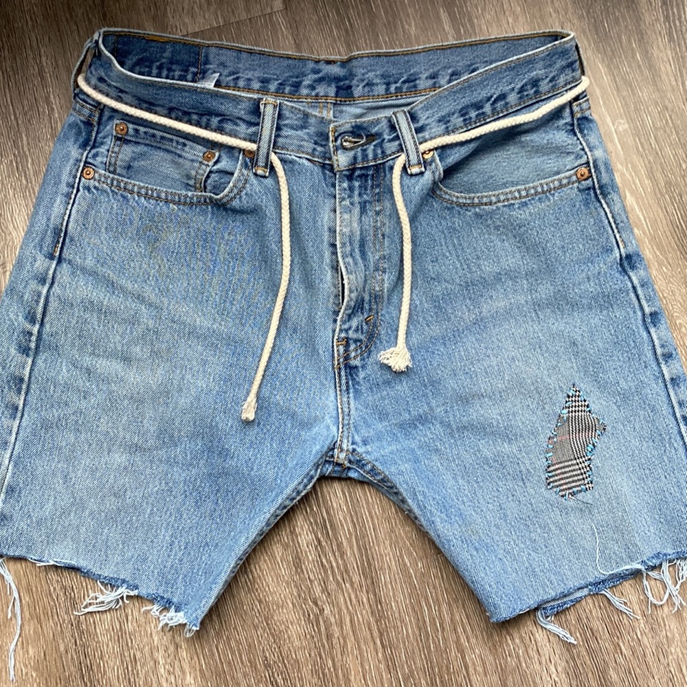 Levi shorts customs by eight